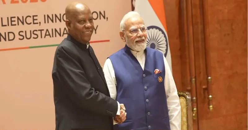 PM Modi Meets Nigeria Vice President Kashim Shettima on BRICS Summit Sidelines in New Delhi