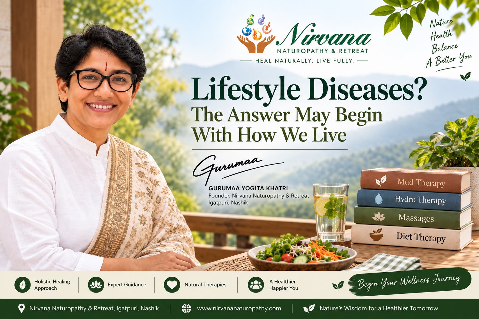Nirvana Naturopathy & Retreat - Lifestyle Diseases: Can Naturopathy Help Us Change the Way We Live?