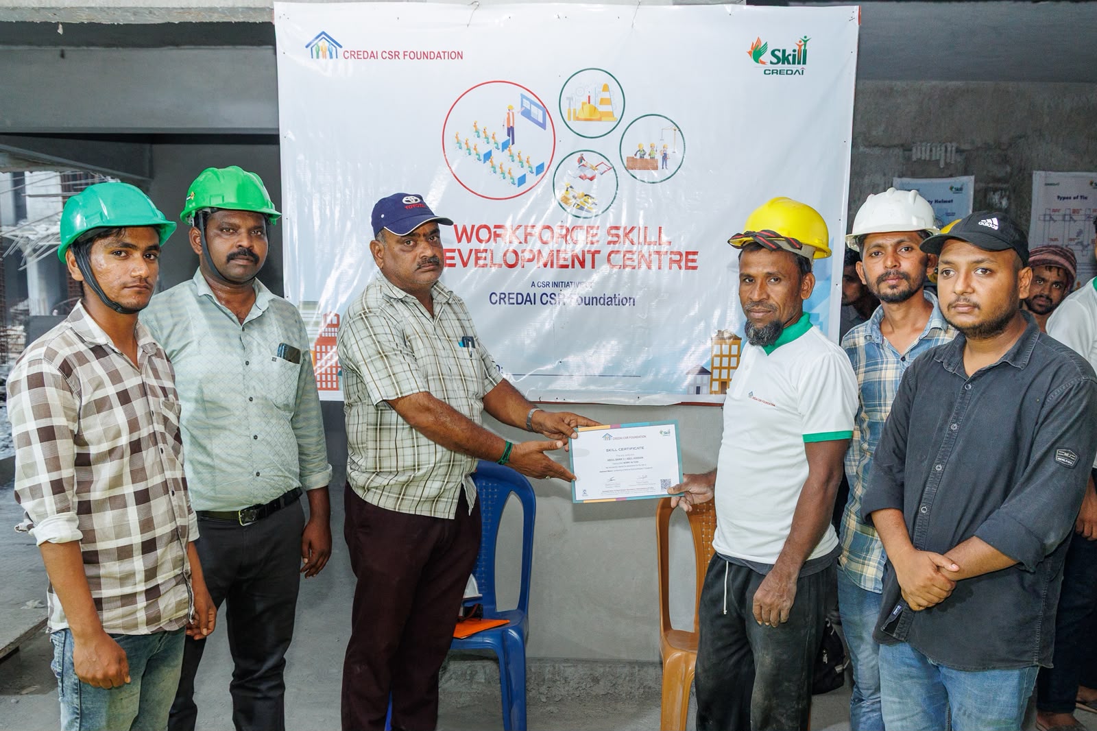 CREDAI CSR Foundation Strengthens Chennai’s Construction Workforce with 15-Day Skill & Safety Training for 500+ Workers