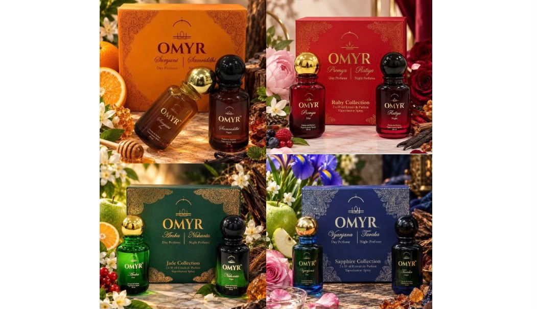 OMYR Builds a Day-to-Night Fragrance Identity Through Four Signature Collections