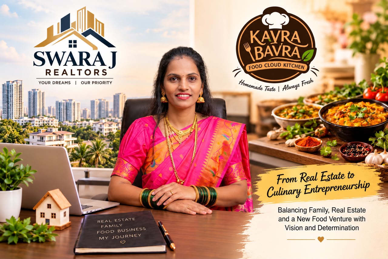 From Real Estate to Culinary Entrepreneurship: The Inspiring Journey of Mrs. Priyanka Vikas Pawar