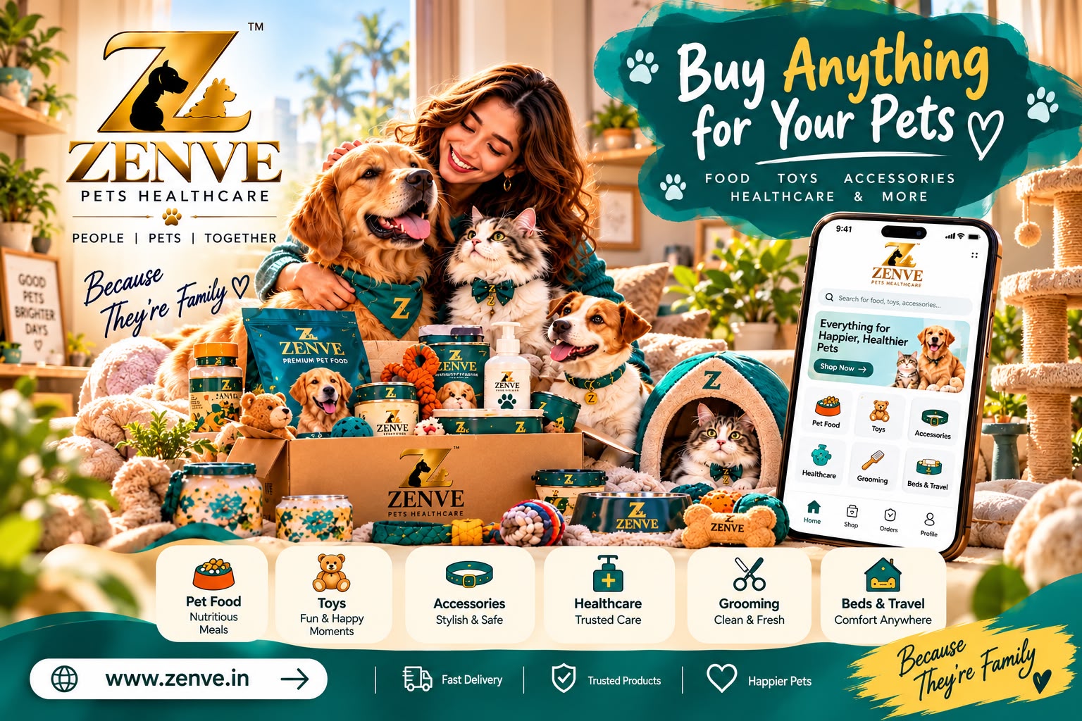 Book a Vet, Shop for Your Pet: Zenve’s Plan for One-Stop Pet Care