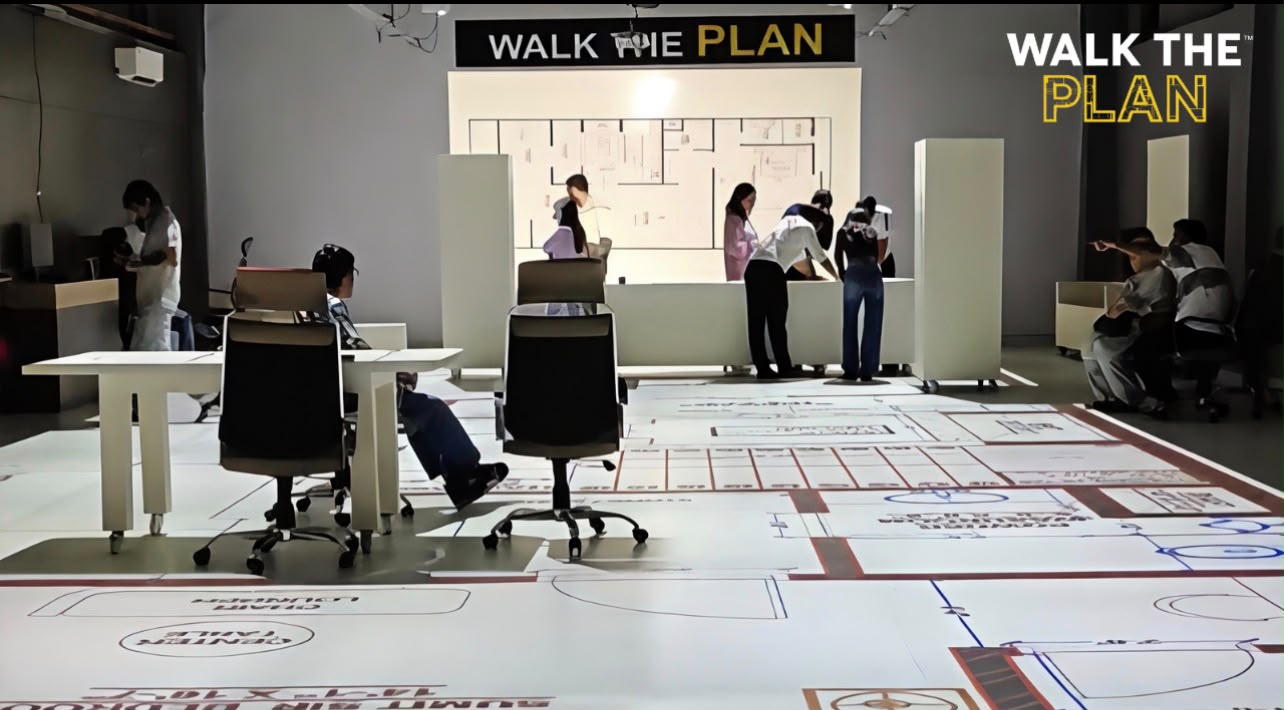Walk The Plan Brings 1:1 Scale Spatial Visualization to Home and Design Planning