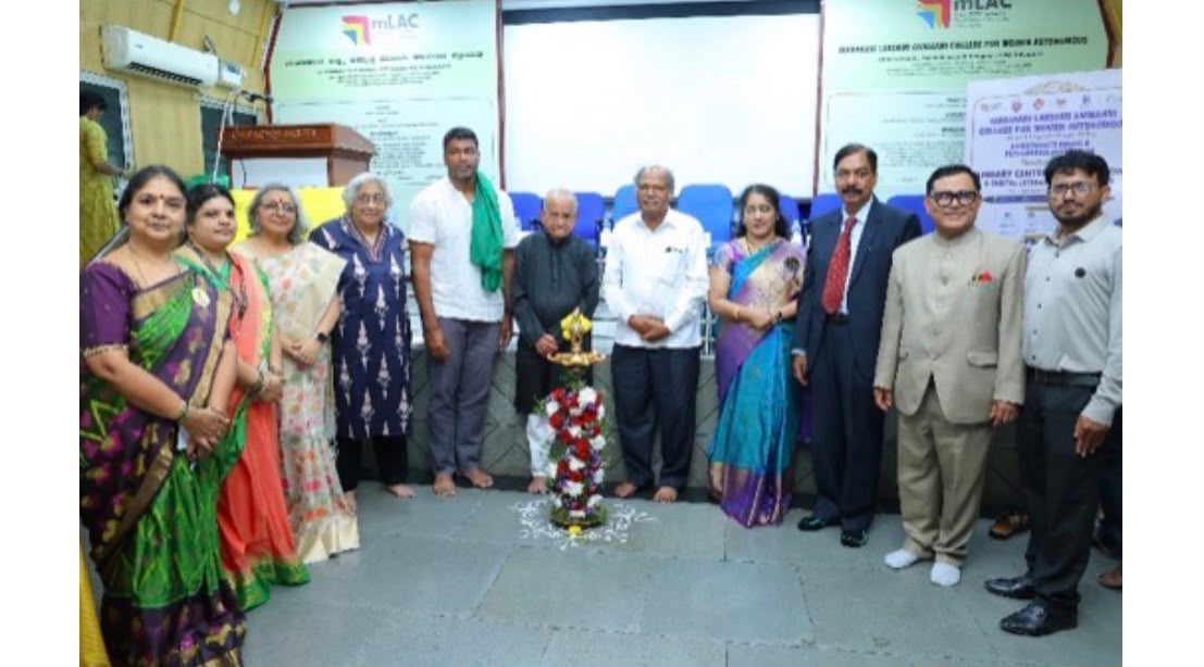 Maharani Lakshmi Ammani College for Women (Autonomous) Leads Reading Revolution in Melukote with Multiple Libraries Launched