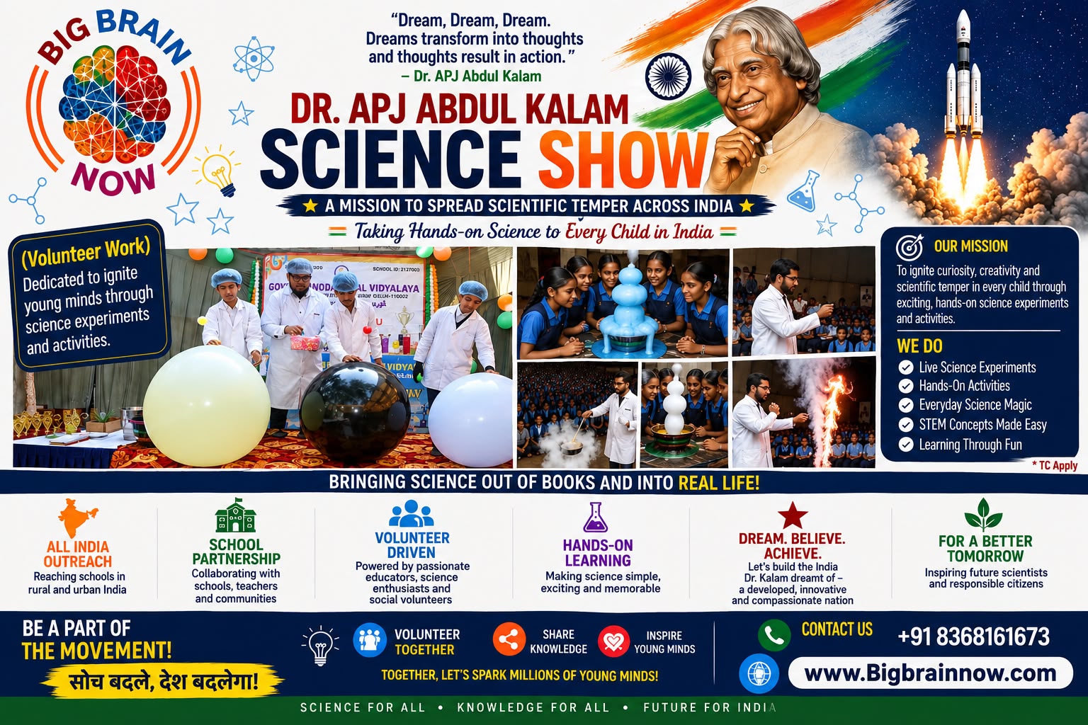 Scientist Asif and BigBrain Now Take Science Beyond the Classroom, Inspiring Young Minds Across India