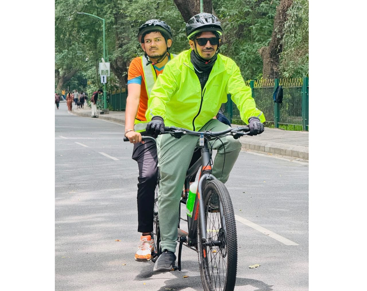 YASHAS Para Sports Academy and Affectionate Hands Support Visually Impaired Cyclists at L’Étape Mysuru 2026 — Detail photograph 1