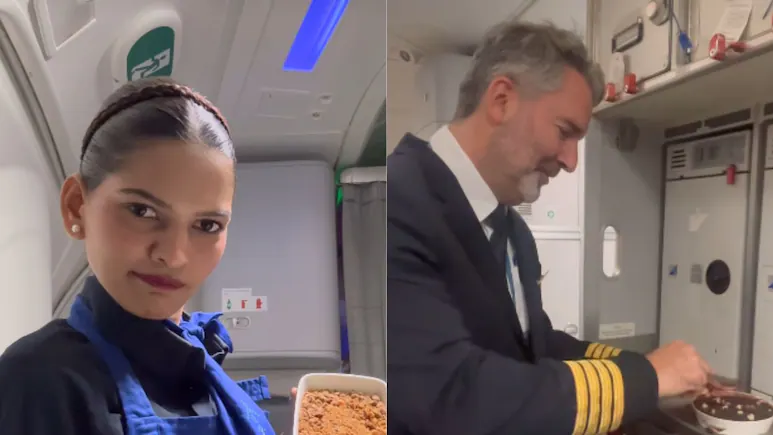 IndiGo Flight Attendant Bakes Cake at 36,000 Feet for Captain’s Final Flight