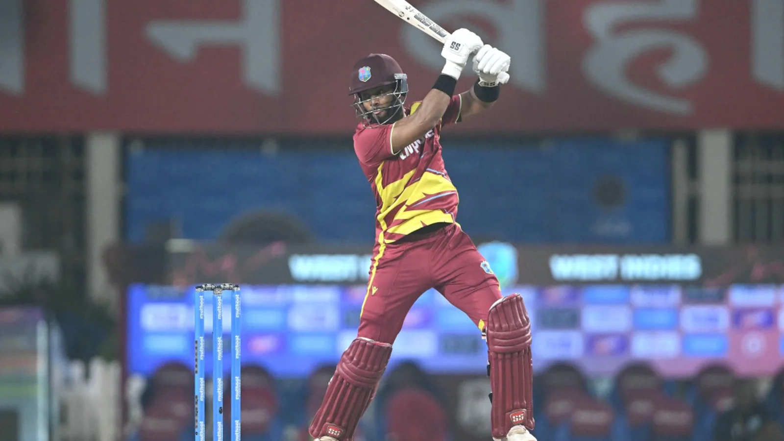 Shai Hope’s 45-Ball Century Powers West Indies to Record Chase Against India in Ranchi