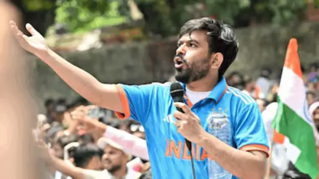 CJP Protest at Jantar Mantar: Students Demand CEC Gyanesh Kumar’s Resignation in Delhi
