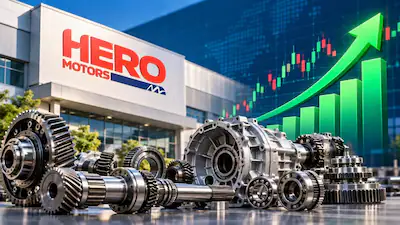 Hero Motors Shares Rise After Quarterly Profit More Than Doubles to ₹10.2 Crore