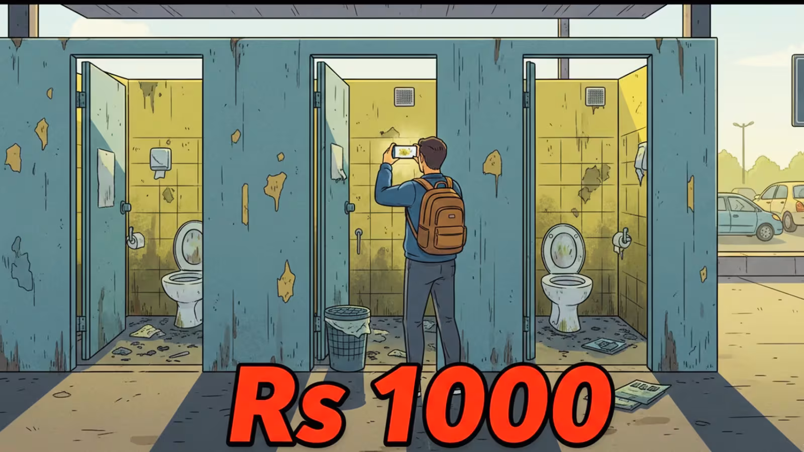 NHAI Offers ₹1,000 Reward for Reporting Dirty Toll Plaza Toilets: How to Participate