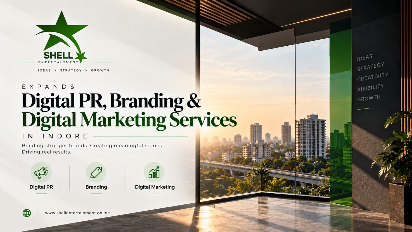 Shell Entertainment Strengthens Digital PR and Brand Marketing Services in Indore Under Kartik Gupta and Mayank Jain