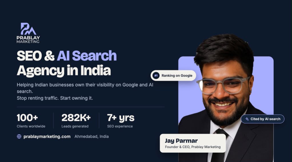 As Indian Customers Turn to Google and AI Tools for Recommendations, Ahmedabad’s Prablay Marketing Helps Businesses Get Found