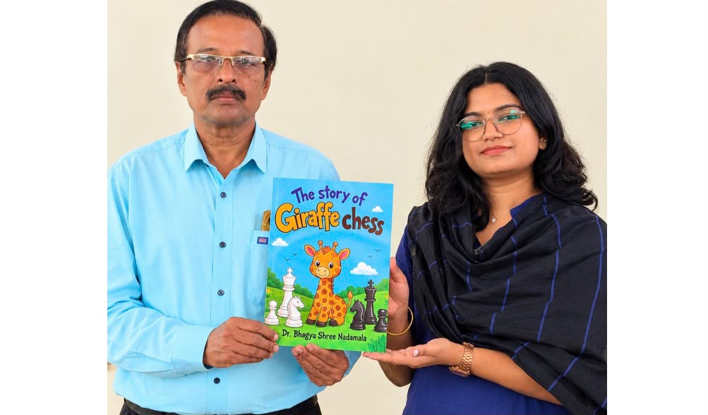The Story of Giraffe Chess Unveiled in Proddatur and Children Shine in Storytelling Competition