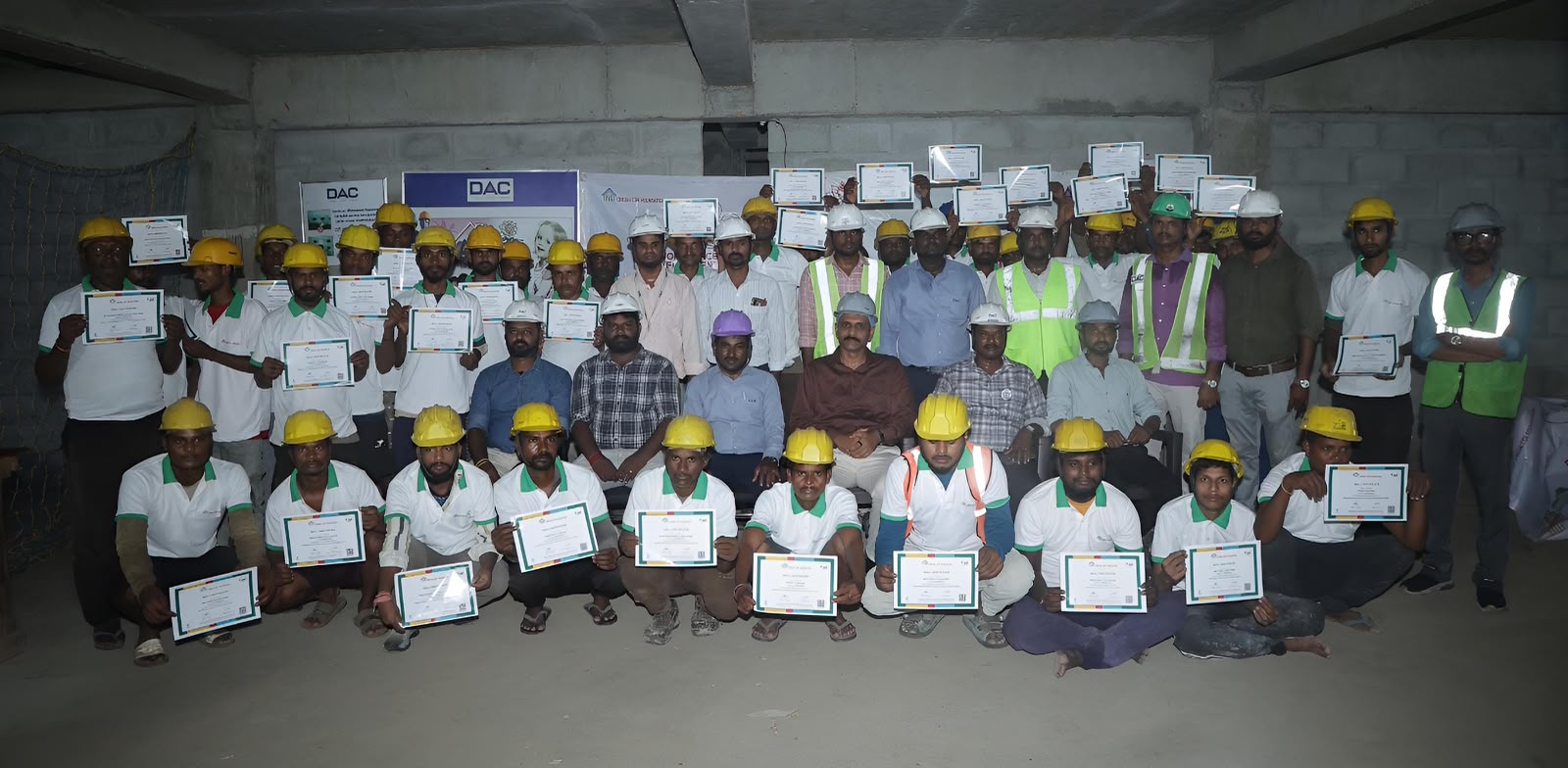 CREDAI CSR Foundation Strengthens India’s Construction Workforce, Trains 200+ Workers at DAC Developers’ Chennai Projects — Detail photograph 1
