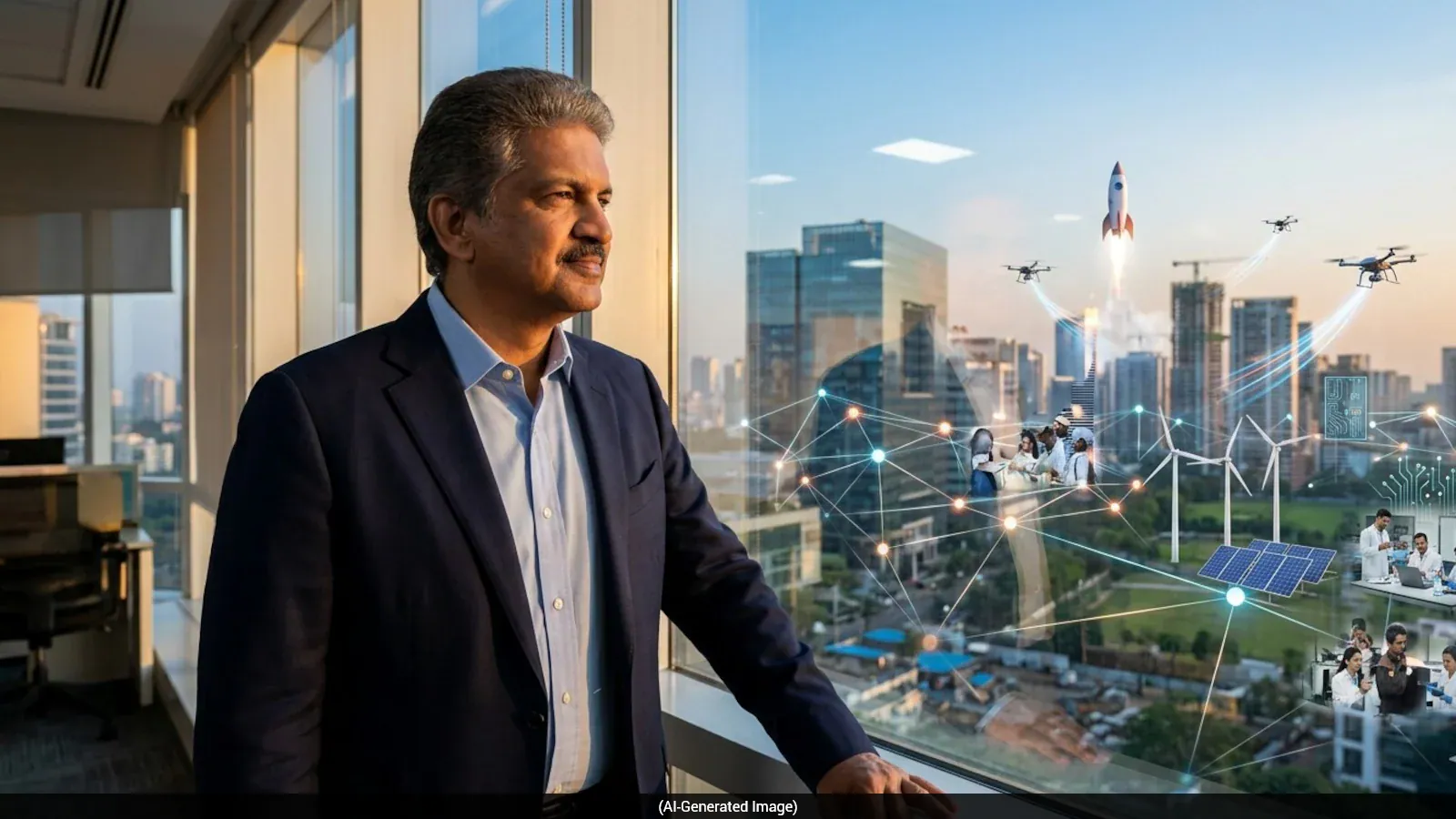 Anand Mahindra Praises India’s Startup Boom, Highlights Deeptech and Advanced Manufacturing