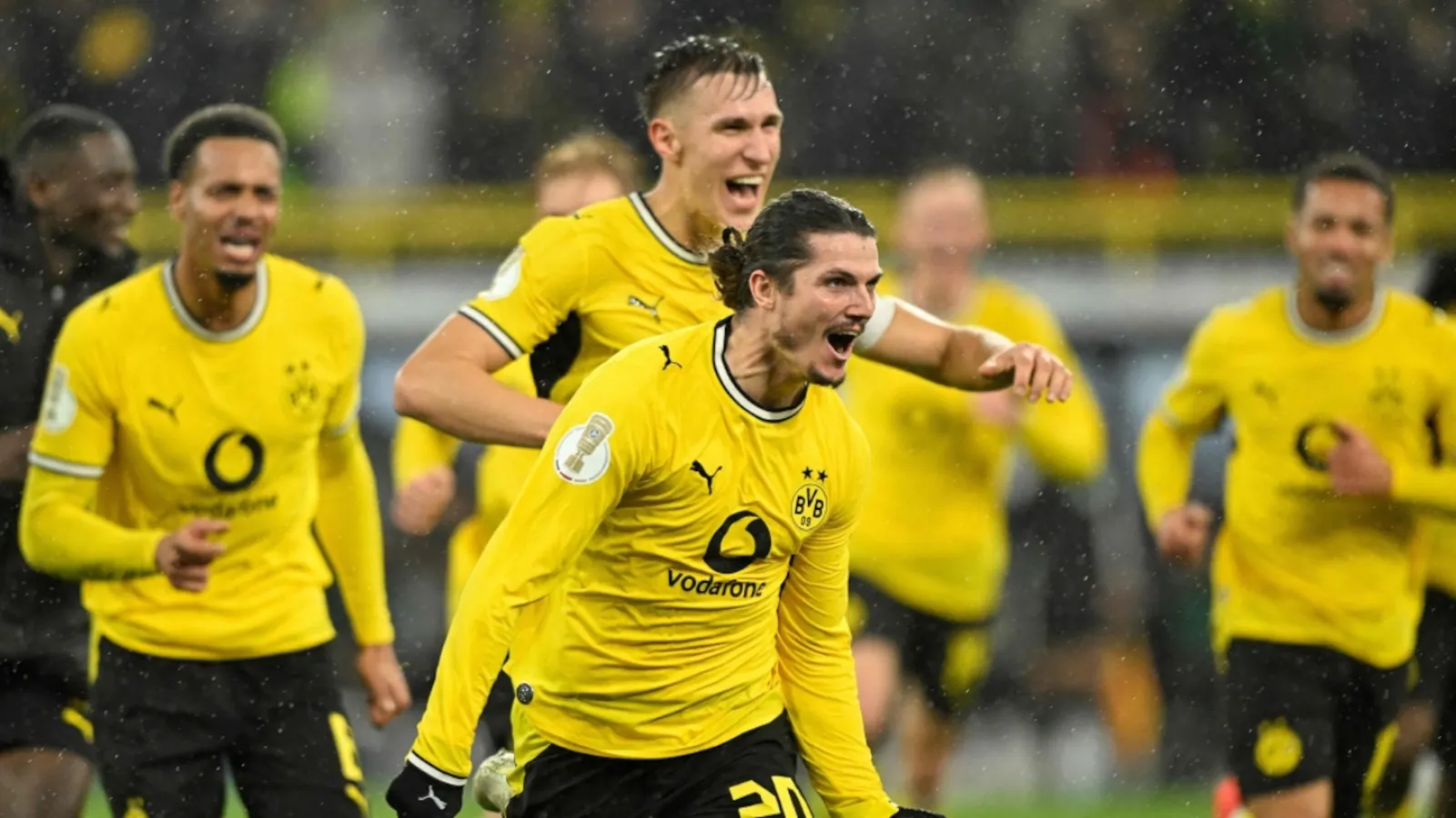 Marcel Sabitzer’s Stoppage-Time Free Kick Sends Borussia Dortmund Into German Cup Last 16