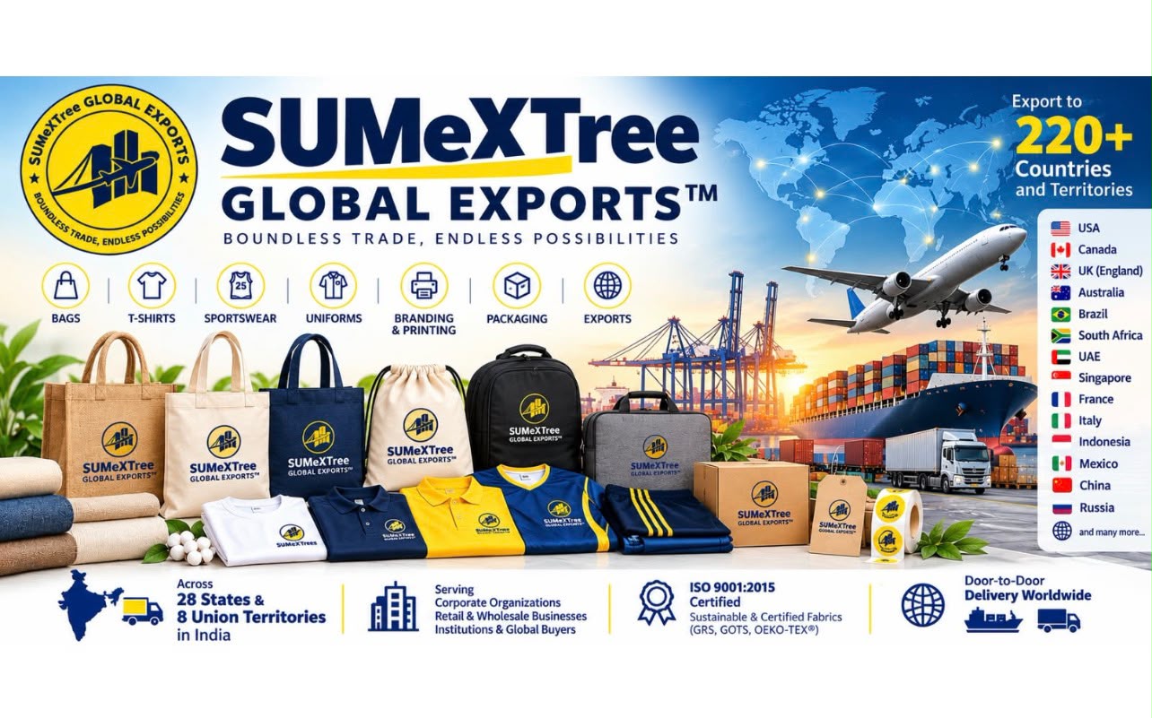 Manjula KR, owner of SUMeXTree Global Exports, promoting Indian manufacturing