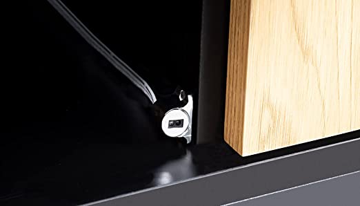 DC Double Door Wardrobe Sensor Switch, Dual Door Auto ON/OFF, DC 12-24V, 120W, 120� for Almirah Cabinet LED