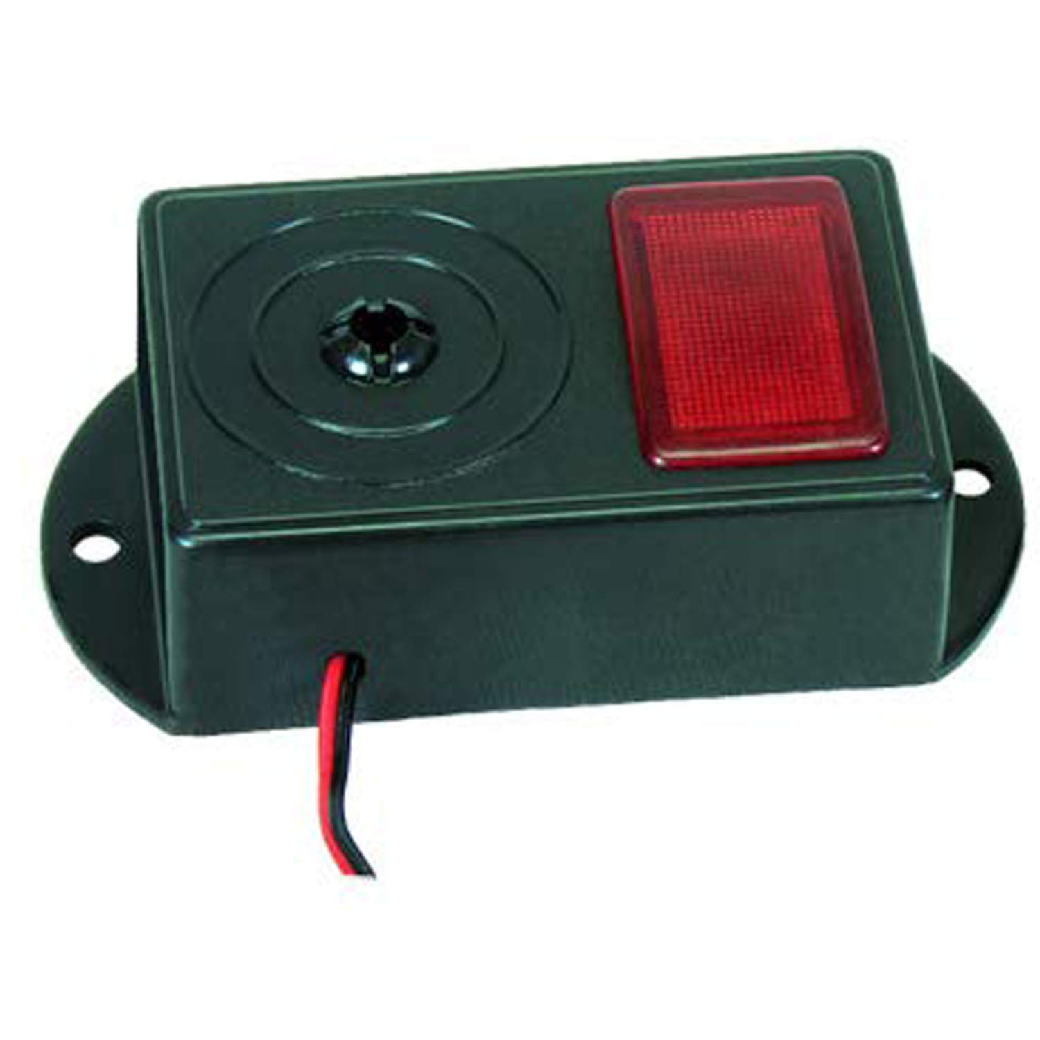 LED Strobe Siren Hooter, 100dB Alarm with Flashing Light, 220V AC, Custom Tones for Security Factory Warehouse