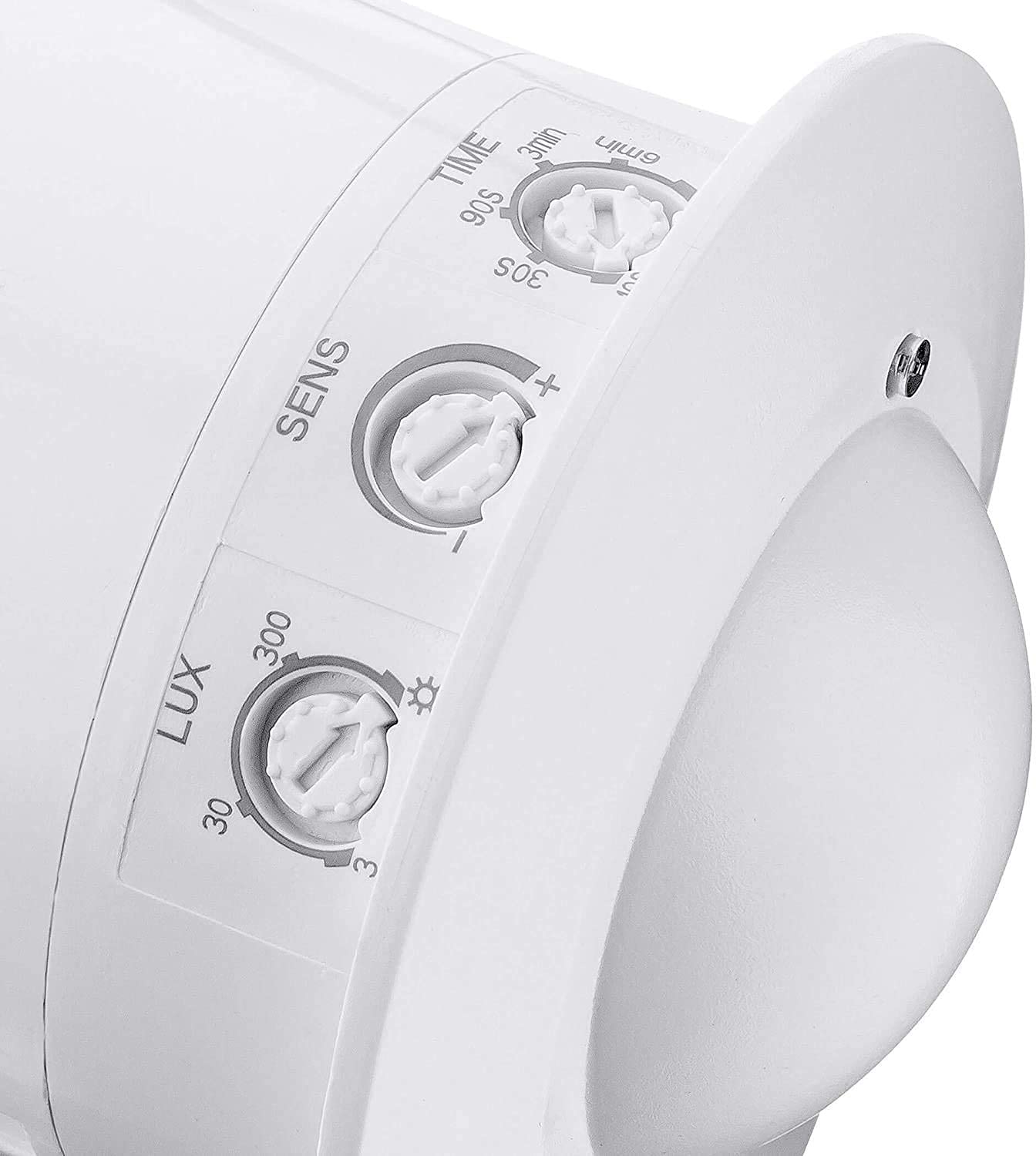 5.8GHz Microwave Radar Motion Sensor Switch, 360°, 1-8m, 1200W, Easy Ceiling Install, Adjustable Delay AC 220V