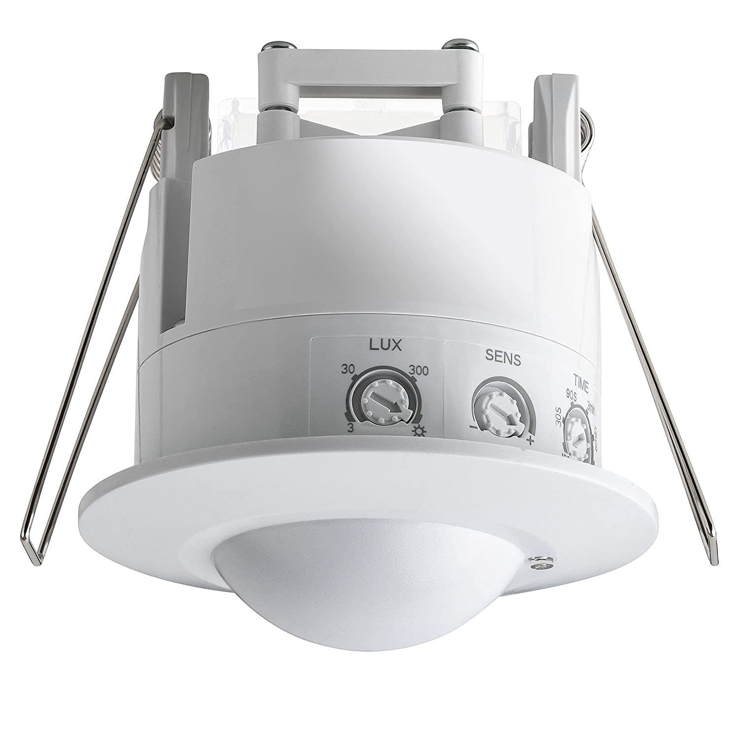 5.8GHz Microwave Radar Motion Sensor Switch, 360°, 1-8m, 1200W, Easy Ceiling Install, Adjustable Delay AC 220V