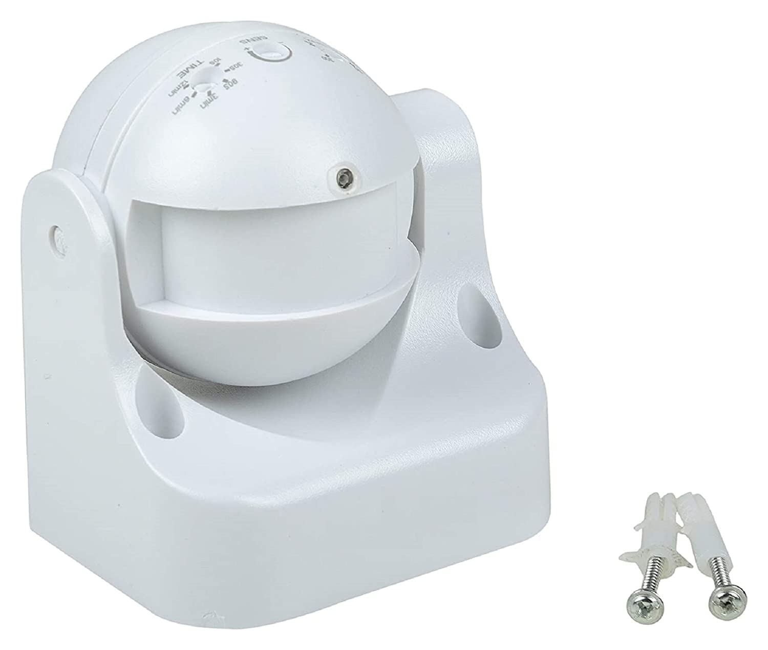 5.8GHz Microwave Radar Motion Sensor Switch, 360°/180°, 5-15m, 1200W, Adjustable Delay for Corridor Hallway