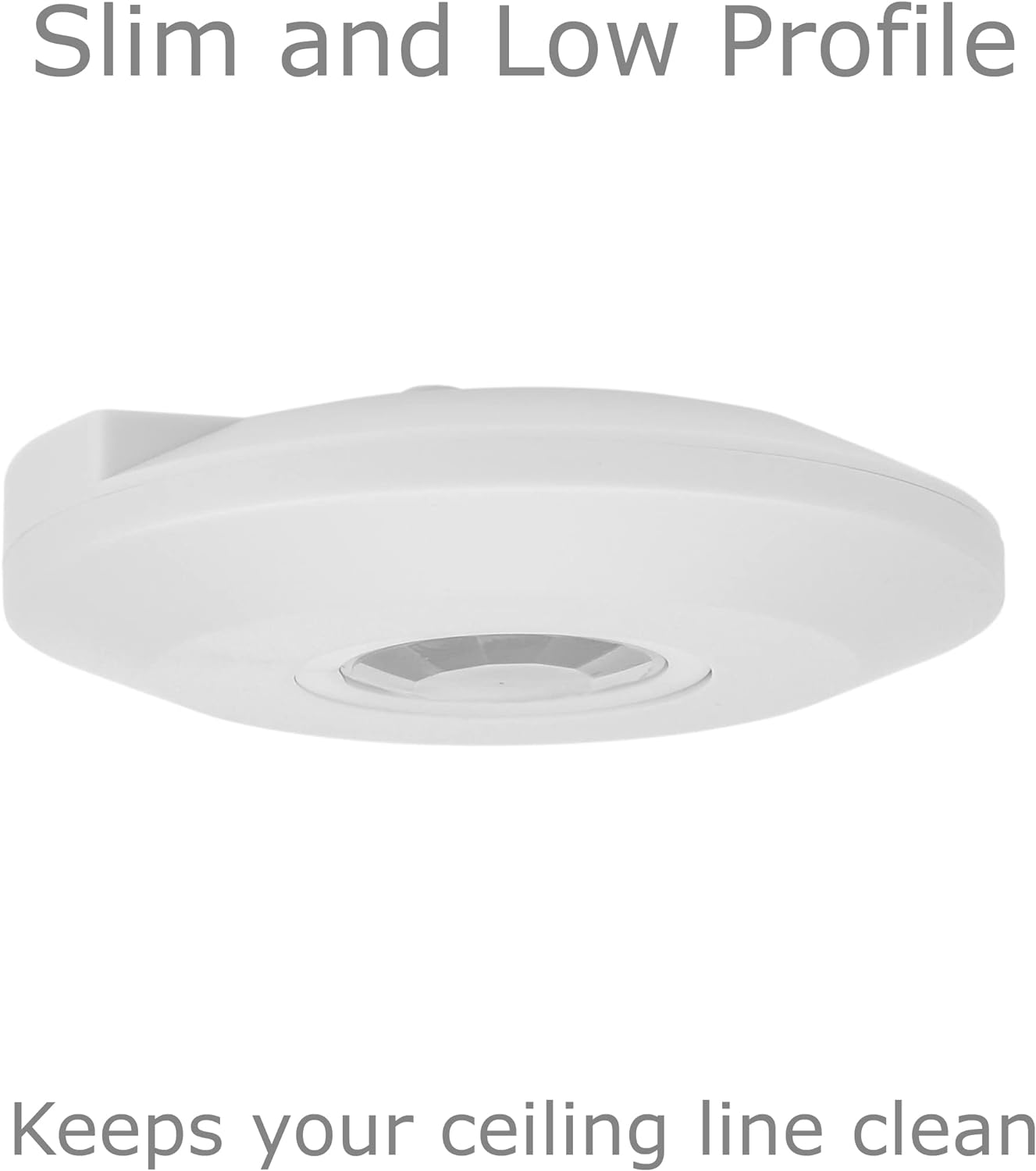 360° Ceiling PIR Motion Sensor Switch, 6m, 100W, Day Night Auto, Adjustable Time Delay, AC 220-240V LED Lights