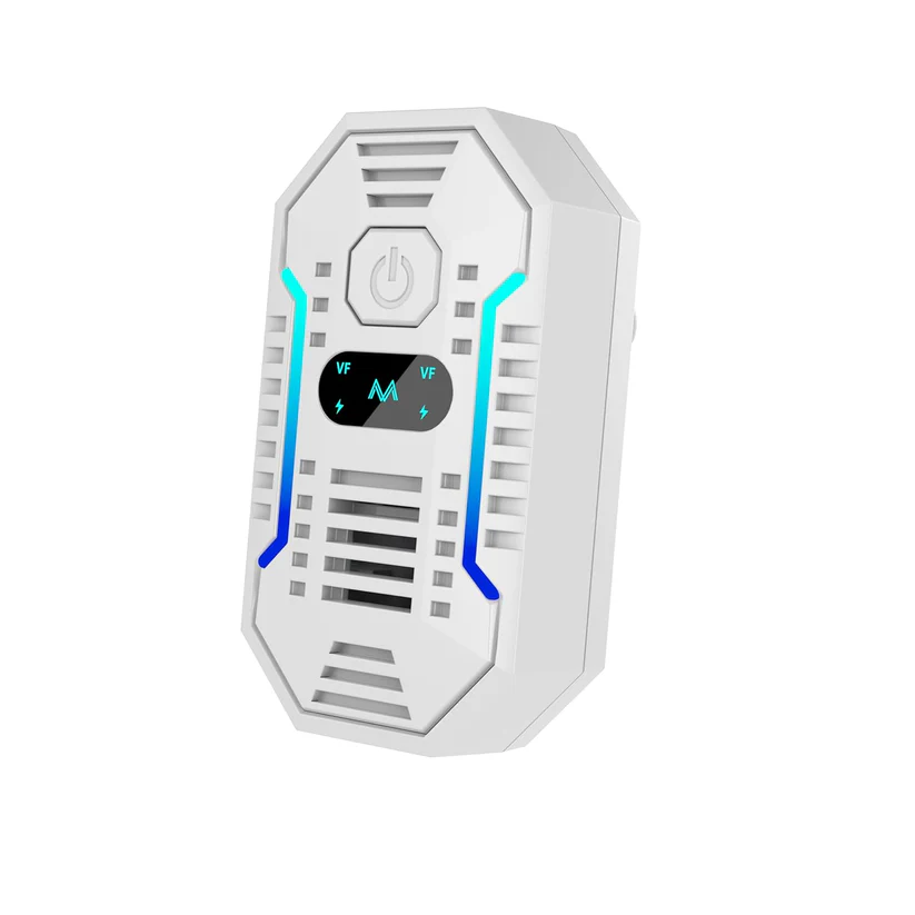 Solar Ultrasonic Animal Repeller, Outdoor Waterproof Pest Repellent with LED for Rodents Moles Garden Lawn Farm