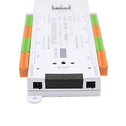 LED Staircase Light Controller, Motion Sensor Sequential Stair Lighting, 32 Steps, DC 12V, 500W, PIR for Home