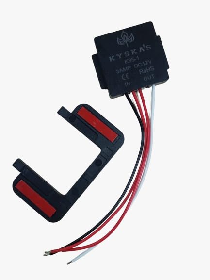 12V digital temperature controller thermostat module with LED display and relay output