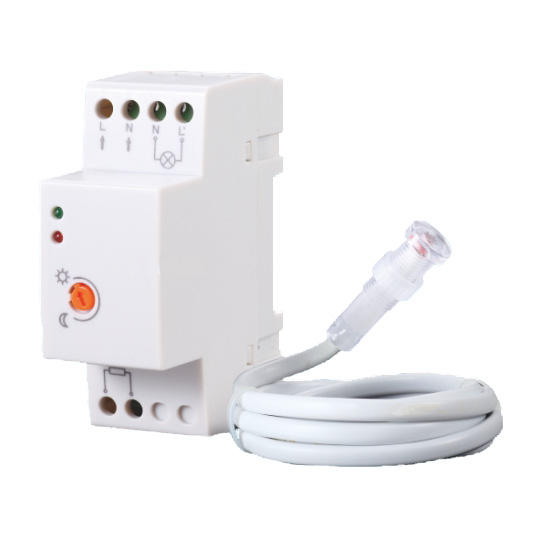 Automatic Day Night Photocell Sensor Switch, Dusk to Dawn Auto ON/OFF, 220-240V, IP44 for Street Garden Lights