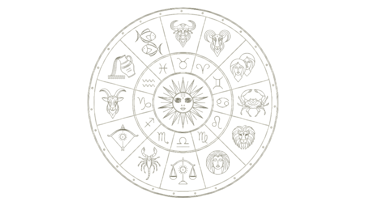 Zodiac Wheel Background