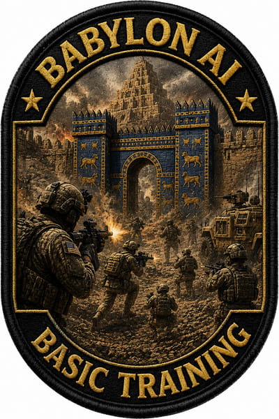 Babylon AI: Book 1 - Basic Training A Military LitRPG Tale