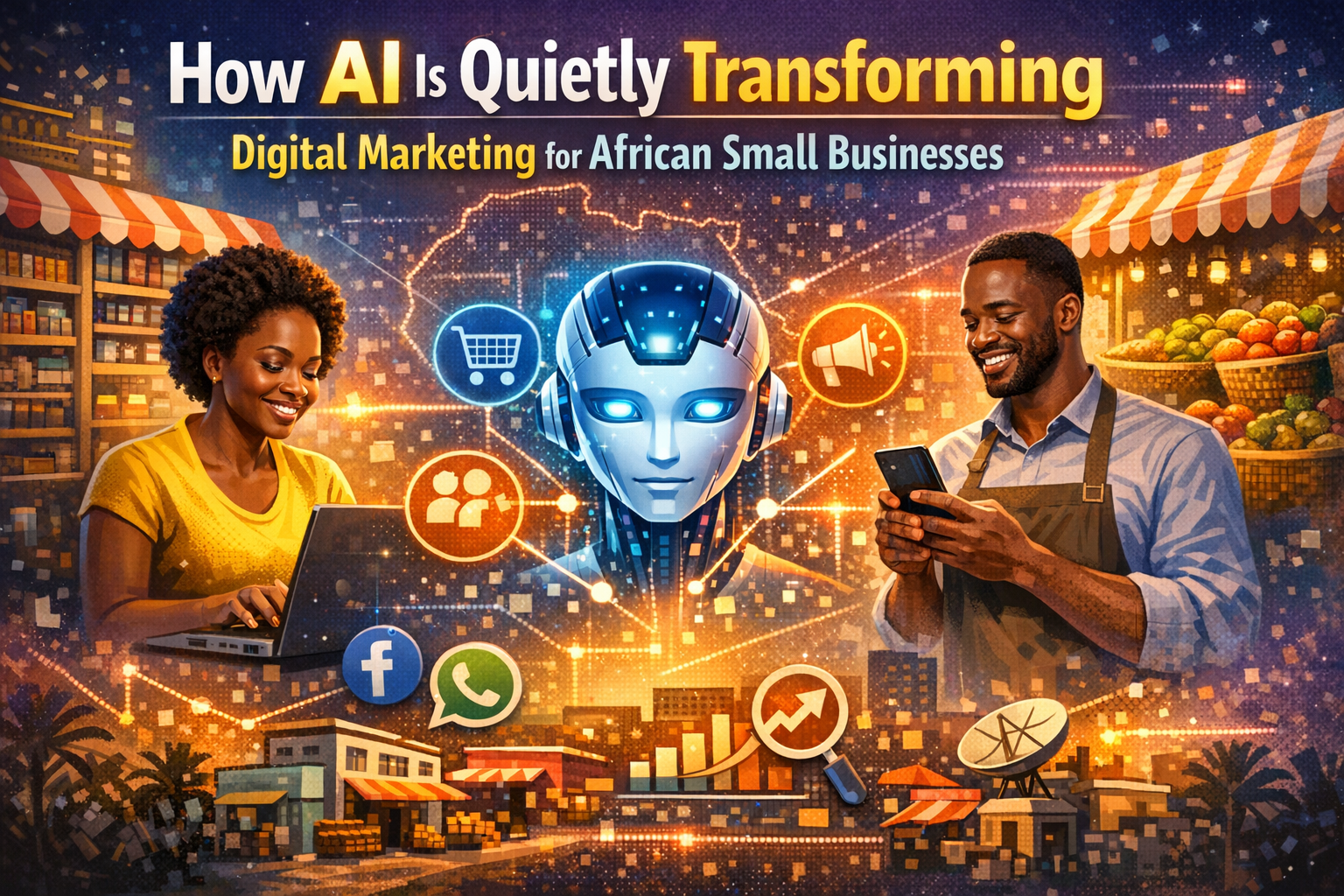 How AI Is Quietly Transforming Digital Marketing for African Small Businesses