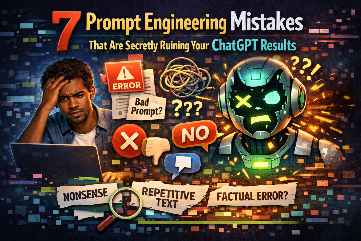 7 Prompt Engineering Mistakes That Are Secretly Ruining Your ChatGPT Results