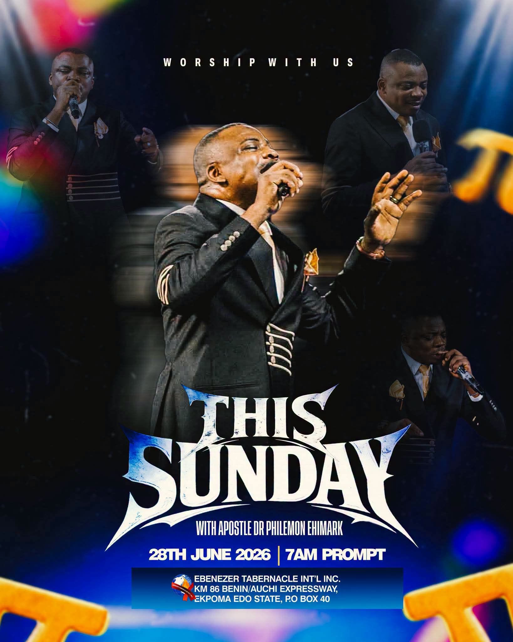 Upcoming programme flyer