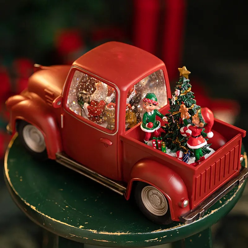 Camioneta Navideña Decorativa