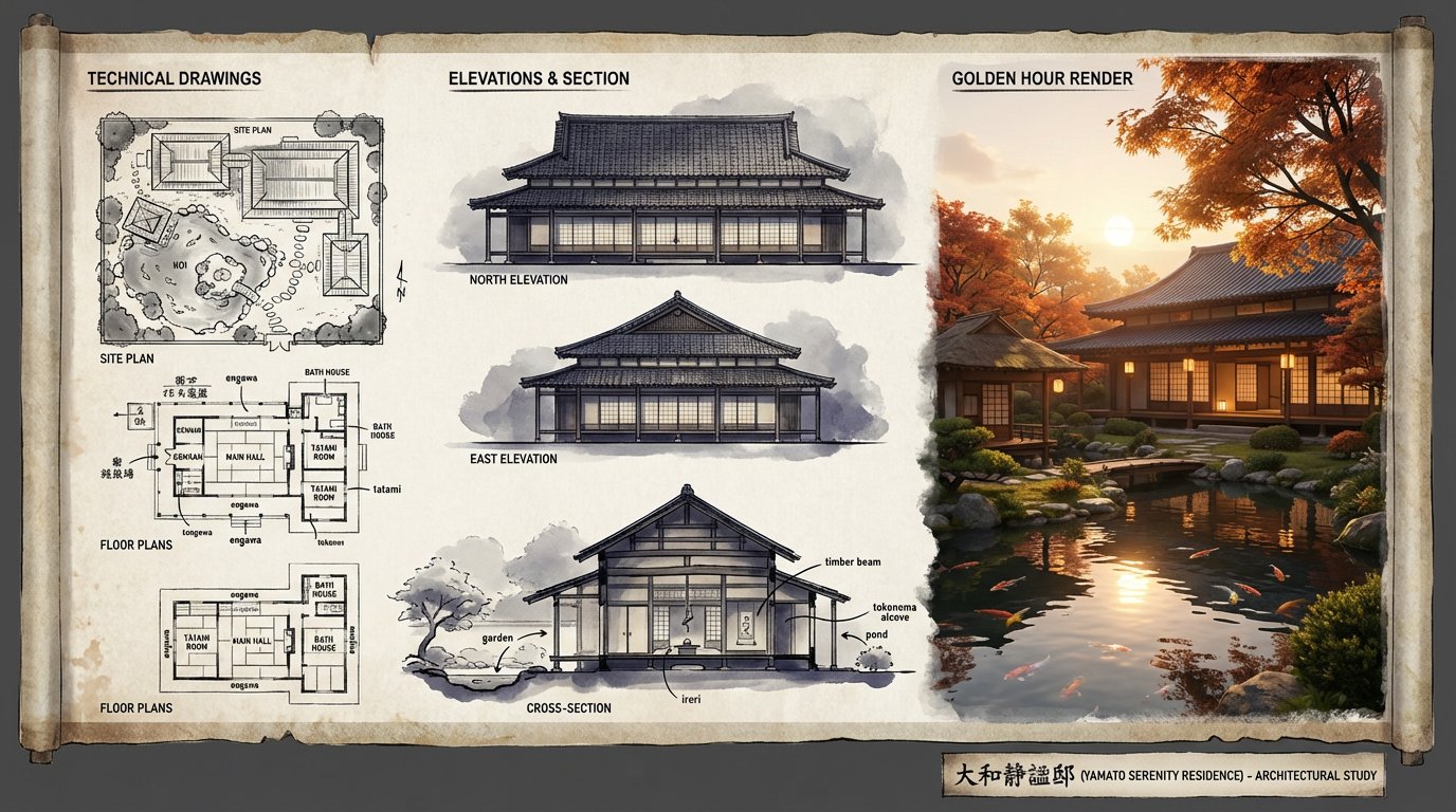Universal Architectural Board – 8K Ultra-Realistic