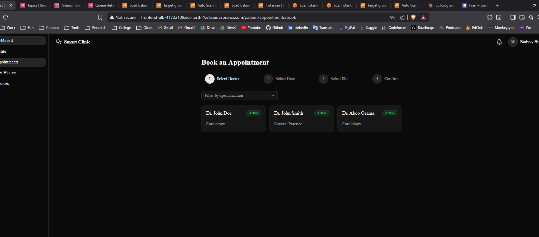 Smart Clinic Appointment System