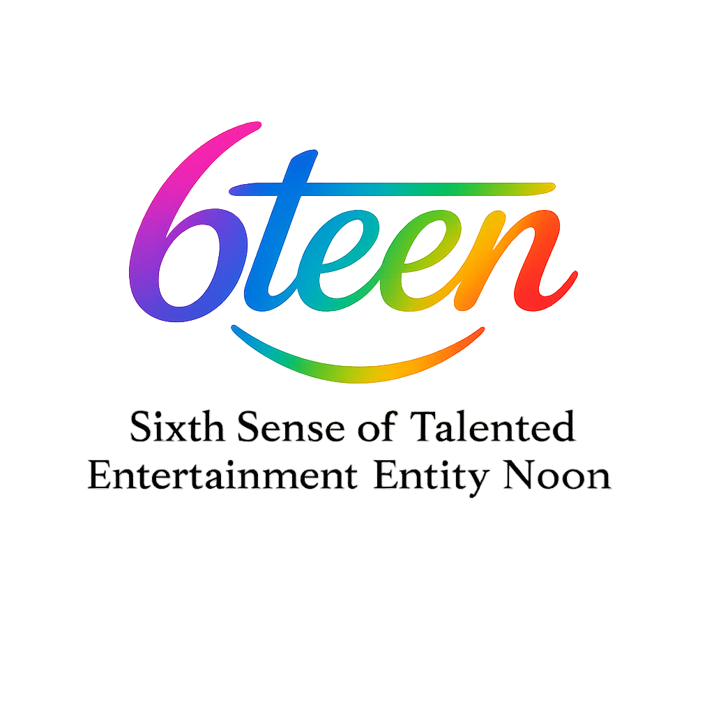 6teen Header Logo - Sixth Sense of Talented Entertainment Entity Noon