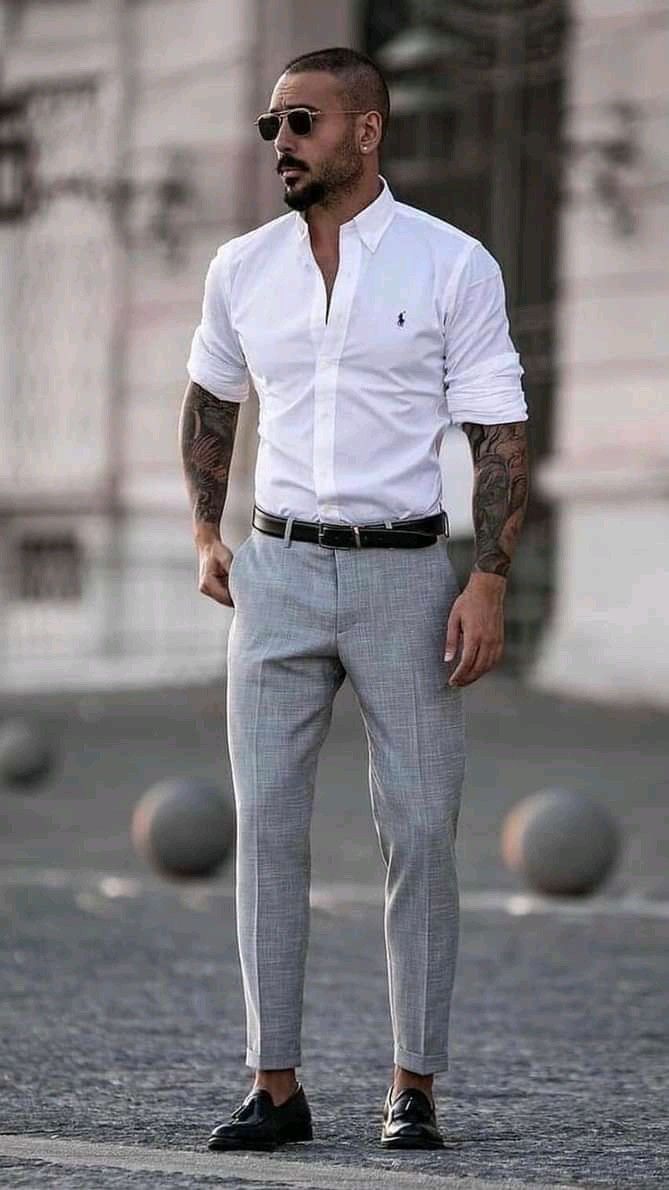 Men's Summer Casual Brown Coffee Khaki Beige