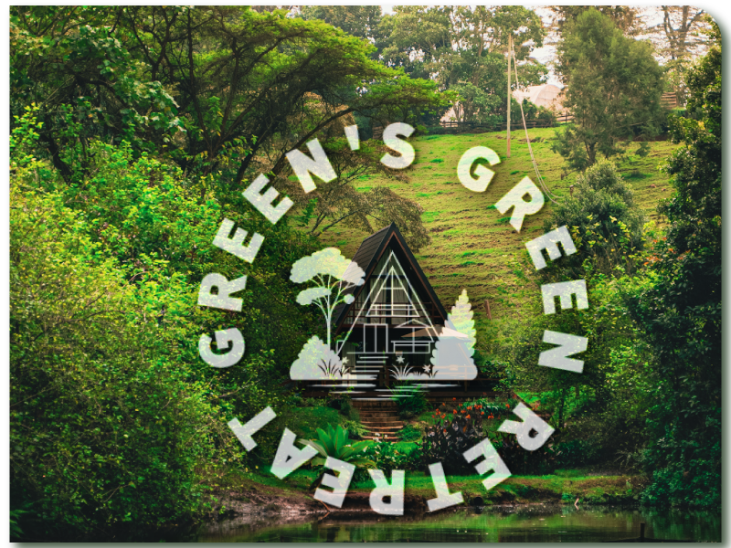 A beautiful cottage at Green's Green Retreat