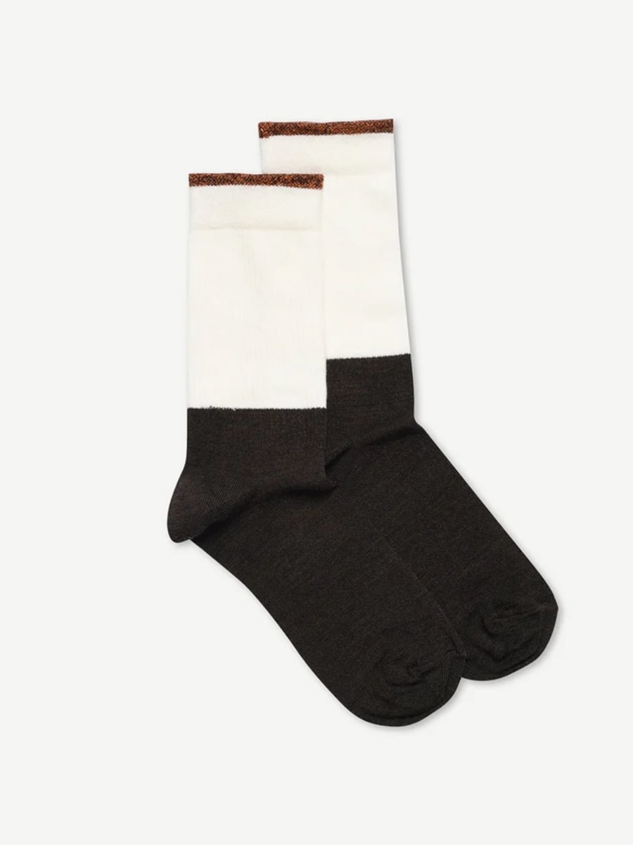 Kalia, wool sock After Dark