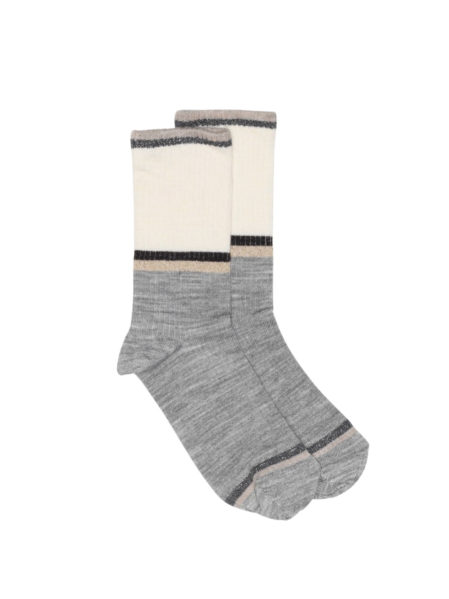 Fenia Wool Socks Offwhite