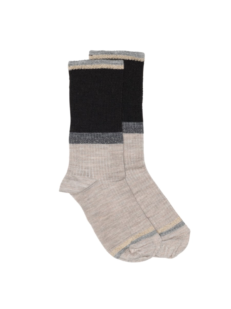 Fenia Wool Socks Ivory