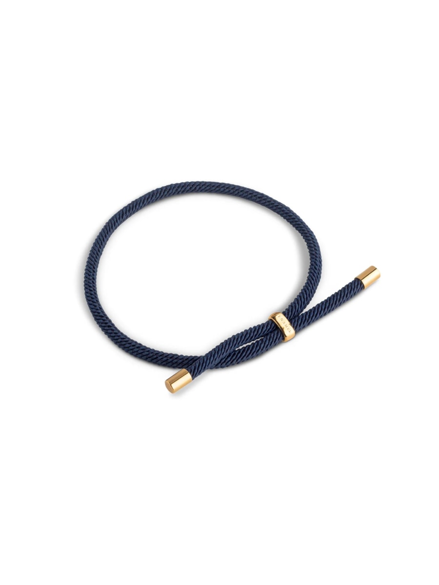 Bracelet, Color Cord Night Blue