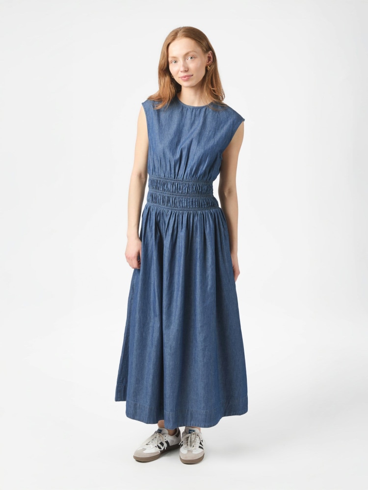 Esmy Denim Dress Blue