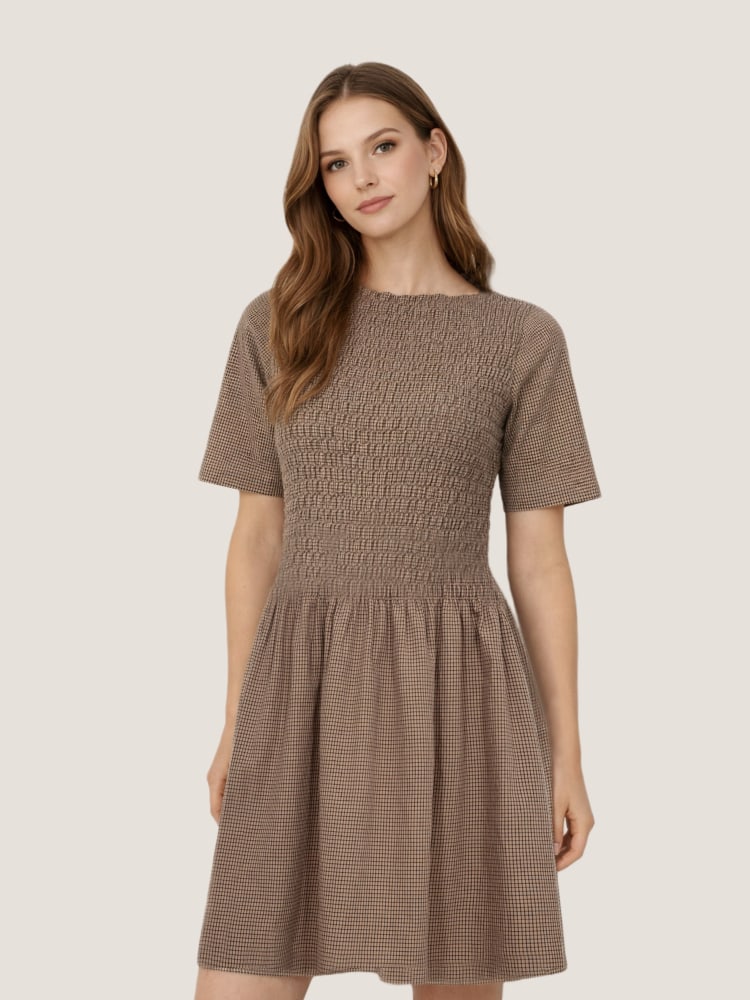 RONIA 3 DRESS Fossil Combi