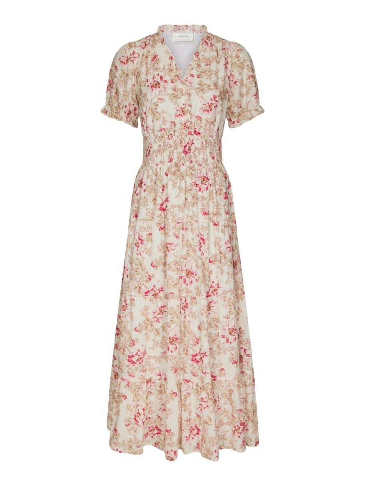 Kanza Flower Rose Dress ROSE